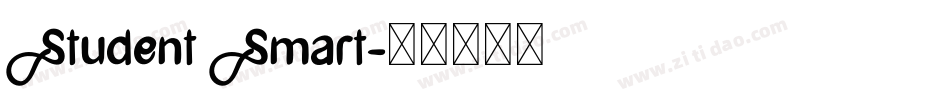 Student Smart字体转换